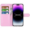 Pikkukuva 2 / 5: IPhone 15 Pro iskunkestävä lompakkokotelo PU-nahkainen jalustallinen puhelinkotelo Multicolor Style C