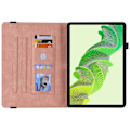 Miniatyrbillede 2 af 5: Tablet Cover til Realme Pad 2 PU Læder Cover Sommerfugl Blomst Præget Kortholder Shell Multicolor Style F