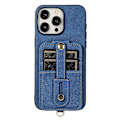 Miniatyrbillede 2 af 5: Style 02 Til iPhone 15 Pro Max Etui Vertikal Flip Korttaske TPU+PU Mobiltelefon Cover Multicolor Style D