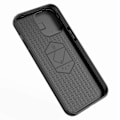 Miniatyrbilde 5 av 5: For iPhone 15 Pro Deksel med Støtte og Skyvbart Linsebeskyttelse PC+TPU Støtsikkert Robust Skall Multicolor Style D