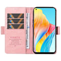 Pikkukuva 2 / 5: YIKATU YK-005 Oppo A78 4G PU-nahkalompakkokotelo, pehmeäpintainen jalustallinen suojakotelo Multicolor Style F