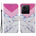 Miniatyrbillede 1 af 5: PU Læder Wallet Cover med Mønsterprint og Flip Stand til Xiaomi Redmi Note 12S 4G Multicolor Style K