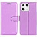 Pikkukuva 1 / 5: Puhelinkotelo Xiaomi 13 5G:lle, PU-nahkainen läppäkotelo jalustalla, lompakko, pudotussuoja Multicolor Style H