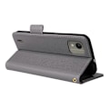 Miniatyrbillede 4 af 5: Anti-ridse telefoncover til Nokia C110 Litchi Tekstur PU Læder Wallet Stand Cover Multicolor Style D
