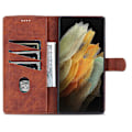 Pikkukuva 3 / 5: AZNS Samsung Galaxy S24 Ultra -kotelo, nahkainen suojattu täysin folio-läppäteline puhelinkuori Multicolor Style C