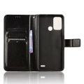 Miniatyrbilde 4 av 5: For Zte Blade A53 Pro Deksel Lær Telefondeksel Med Lommebokstativ Black