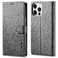 Miniatyrbillede 1 af 5: LC.IMEEKE Pung Etui til iPhone 15 Pro Max Kalvetekstur Foldbart Stativ PU Læder Flip Cover Multicolor Style C