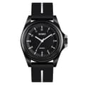 Skmei 1578 3d Scale Dial Men Quartz Watch Black