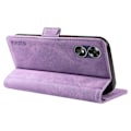 Pikkukuva 4 / 5: YIKATU YK-005 Oppo A17 4G PU-nahkainen, ihoa myötäilevä puhelinkotelo lompakolla, jalustalla ja iskunkestävällä suojalla Multicolor Style B