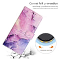 Miniatyrbillede 5 af 5: PU-læder telefoncover med marmorprint og flip-stander til Samsung Galaxy A33 5G Multicolor Style A