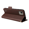 Miniatyrbillede 4 af 5: Anti-ridse Telefoncover til Nokia C110 Litchi Tekstur PU Læder Wallet Stand Cover Multicolor Style G