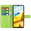 Pikkukuva 2 / 5: Xiaomi Poco M5 4G Folio Flip -puhelinkotelo PU-nahkaa suojakannella ja lompakkotelineellä Multicolor Style F