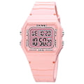 Miniatyrbillede 1 af 5: Skmei 1683 LED Digital Display Elektronisk Ur Pink