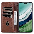 Miniatyrbillede 2 af 5: AZNS Etui til Huawei Mate 60 Pro Magnetisk Lukning Tegnebog Læder Cover Multicolor Style D