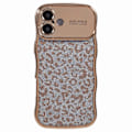 Pikkukuva 3 / 5: iPhone 16 Plus -kotelo, kihara kehys, TPU-puhelinkuori, leopardikuvioinen glitter Multicolor Style D