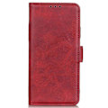 Miniatyrbillede 5 af 5: Til Motorola Moto G75 5G Etui Stativ Kohud Tekstur PU Læder Telefon Cover Multicolor Style E