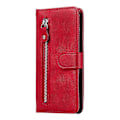 Miniatyrbillede 4 af 5: Lynlåslomme Tegnebog Læder Stand Smartphone Etui til Samsung Galaxy A52 4G/5G/A52s 5G Multicolor Style E