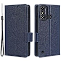 Miniatyrbillede 1 af 5: Til ZTE Blade A53/A53+ Magnetisk Lukning Telefon Etui Wallet Stand PU Læder Cover Multicolor Style E