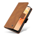 Miniatyrbild 5 av 5: Pu Phone case för Realme C31 Wallet Skin-touch Flip Stand Cover Brown