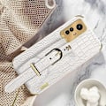 Pikkukuva 2 / 5: Xiaomi Redmi Note 12S 4G Sähköpinnoitettu Puhelinkuori Rannekoru Jalusta Nahkapäällysteinen TPU-kotelo Multicolor Style A