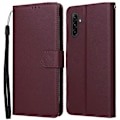 Pikkukuva 1 / 5: Samsung Galaxy A26 5G -kotelo, lompakkomallinen, jalustalla, PU-nahkainen puhelinkotelo - Musta Multicolor Wine Red