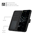 Miniatyrbild 5 av 5: PU Läder Telefonfodral För TECNO Spark Go 2022/Spark 8C 4G, Ställ Flip Plånboksfodral med Rem Multicolor Style A