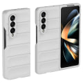 Miniatyrbild 1 av 5: För Samsung Galaxy Z Fold4 5g Skin-touch hårt PC- case Droppsäkert robust cover White
