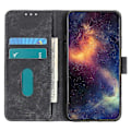 Miniatyrbillede 3 af 5: KHAZNEH Læder Wallet Mobiltelefon Cover til Samsung Galaxy A15 4G (Retro Tekstur) Multicolor Style A