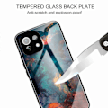 Miniatyrbild 4 av 4: Mönstertryckt Härdat Glas+TPU Skydd Hybrid Skal Fodral för Xiaomi Mi 11 Lite