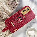 Pikkukuva 2 / 5: Xiaomi Redmi Note 12S 4G Sähköpinnoitettu Puhelinkuori Rannekoru Jalusta Nahkapäällysteinen TPU-kotelo Multicolor Style D