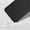 Miniatyrbild 4 av 5: Äkta Läderöverdrag med PC+TPU Elektroplätering Skal för Samsung Galaxy S23 FE Multicolor Style C