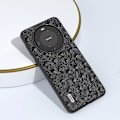 Pikkukuva 2 / 5: Huawei Mate 60 Pro -puhelimen kotelo strutsinnahkajäljitelmällä, aitoa lehmännahkaa, PC+TPU-suojakuori Multicolor Style C