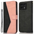 Miniatyrbillede 1 af 5: Til Xiaomi 14T Cover Farvesplejsning Tegnebog Stativ Læder Telefonetui med Håndledsrem Multicolor Style D