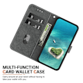 Miniatyrbild 2 av 5: Plånboksfodral för Realme 13+ 5G Anti-Drop Läder Flip Cover Mönstertryck Multicolor Style H