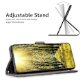 Miniatyrbillede 2 af 5: BINFEN COLOR BF05 Til TECNO Pova 5 Pro 5G Etui PU Læder Flip Stand Telefon Shell - Multicolor Grey