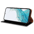 Miniatyrbillede 3 af 5: FIERRE SHANN PU Læder Wallet Folde Stand Telefon Cover til Samsung Galaxy A54 5G Multicolor Style C