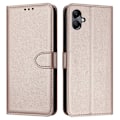 Pikkukuva 1 / 5: Samsung Galaxy A06 Lompakkokotelo Nahkainen Jalustakansi Hihnalla - Musta Multicolor Rose Gold