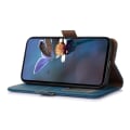 Miniatyrbild 4 av 5: För Huawei Nova Y91 4g/njut 60x Rfid Blocking Plånbok Phone case Stativ Silky Feeling Cover Blue