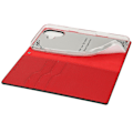 Miniatyrbillede 4 af 5: For iPhone 16 Plus Wallet Case Ægte Ko Læder Telefon Cover Litchi Tekstur Multicolor Style A