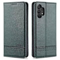 Miniatyrbillede 1 af 5: AZNS Stand Wallet Auto-absorberende Magnetisk Læder Etui til Samsung Galaxy A32 4G Multicolor Style D