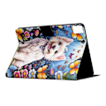 Miniatyrbild 4 av 5: Stativfodral med mönstertryck i läder för Lenovo Tab M11/Xiaoxin Pad 11 2024 med Auto Wa Multicolor Dog