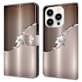 Miniatyrbild 1 av 5: För iPhone 15 Pro Fodral 3D Mönstertryck Läder Plånboksfodral Multicolor Style G