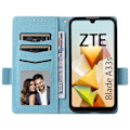 Pikkukuva 2 / 5: ZTE Blade A33S -kotelo magneettilukolla, nahkainen puhelinkotelo hihnalla Multicolor Style C