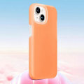 Pikkukuva 2 / 4: XUNDD Jelly -sarja iPhone 15:lle Mikrokuituvuorattu puhelinkotelo Nestemäinen silikoni + PC-takakansi Multicolor Style C