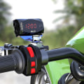 Miniatyrbillede 4 af 5: 3 I 1 Motorcykel Elektronisk Ur Termometer Voltmeter 12v Ip67 Vandtæt Støvtæt Led Ur Digital Display