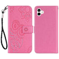 Miniatyrbillede 1 af 5: Til Samsung Galaxy A05 4G Etui Ugle Præget PU Læder Anti-drop Telefon Wallet Cover Multicolor Style A