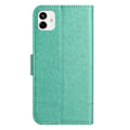Miniatyrbillede 5 af 5: Til Samsung Galaxy A05 4G Etui Præget PU Læder Wallet Foldbart Stativ Telefon Cover Multicolor Style B