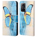 Pikkukuva 1 / 5: Xiaomi Redmi Note 12S 4G -puhelimelle kuvioitu nahkainen suojakotelo lompakolla ja jalustalla Multicolor Style H