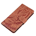 Miniatyrbillede 4 af 5: Til Samsung Galaxy A06 Etui Tiger Prægning Læder Wallet Telefon Cover Multicolor Style D