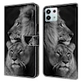 Pikkukuva 1 / 5: Xiaomi Redmi Note 13 Pro 5G/Poco X6 5G Kotelo 3D Kuvio Käännettävä Lompakko PU Nahka Puhelinkuori Multicolor Style F